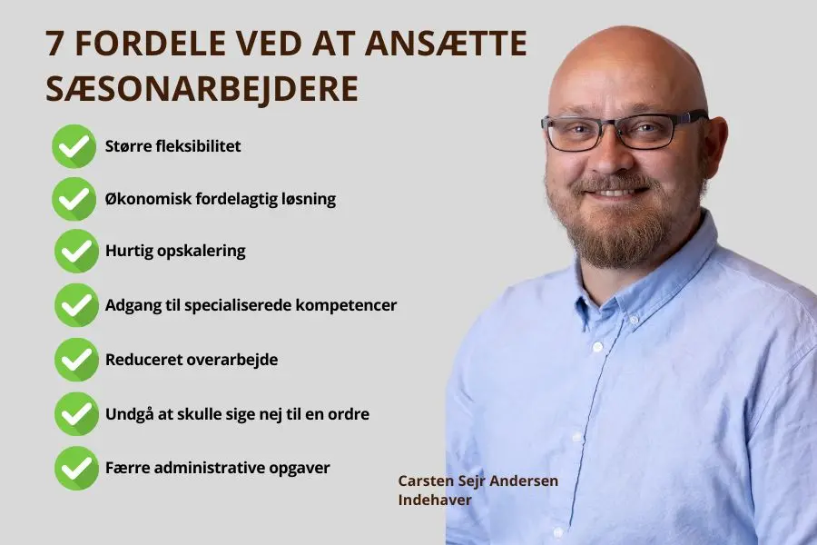 Sæsonarbejdere Infografik